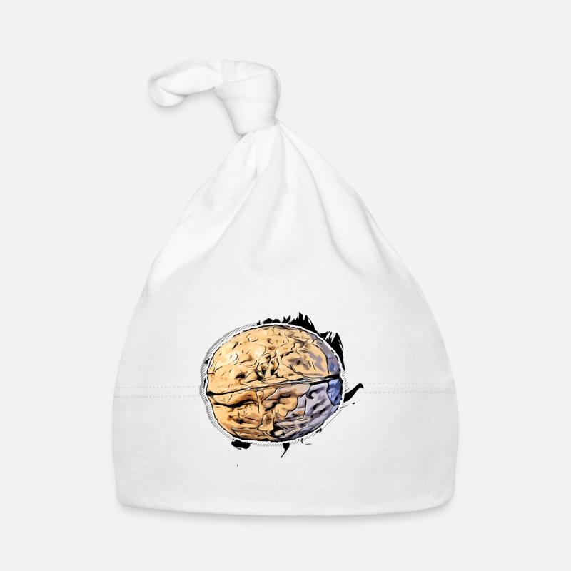 Walnuss Baby Bio-Mütze