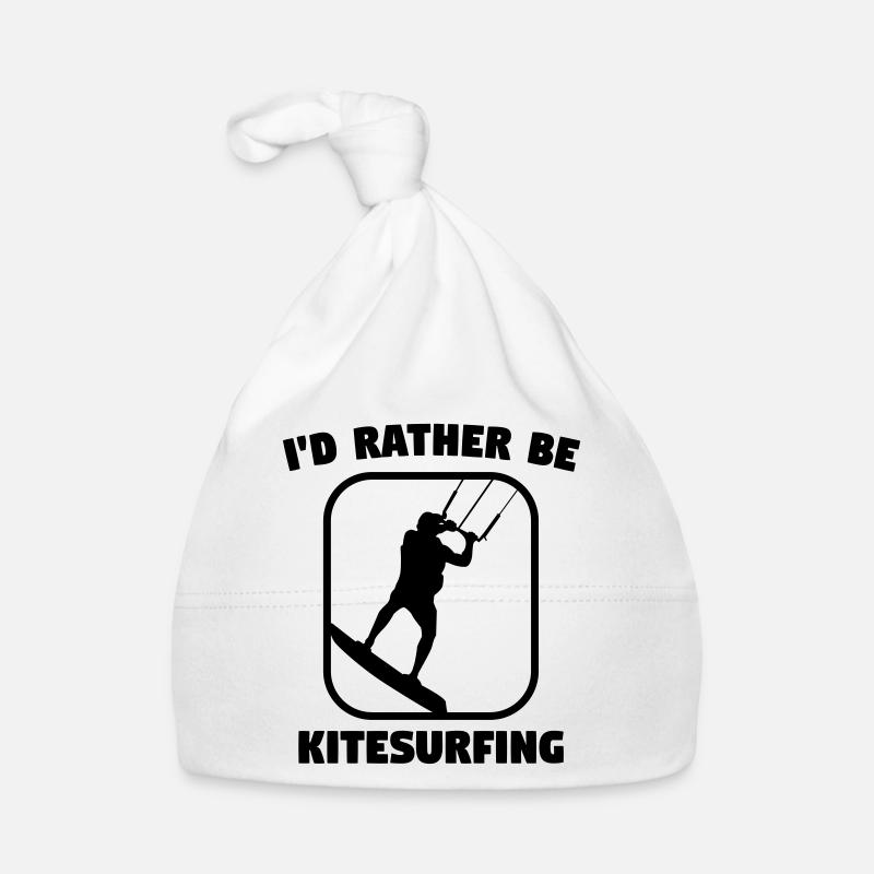 I'd rather be kitesurfing Organic Baby Cap