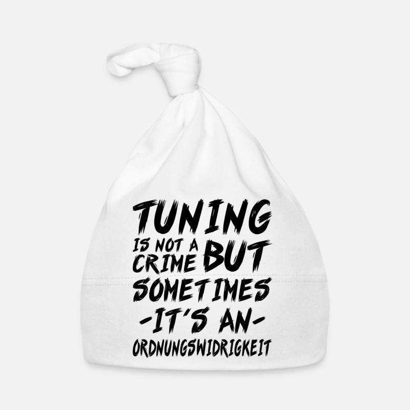 Tuning gift car enthusiasts mechanic Organic Baby Cap