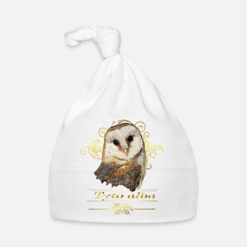 Bell owl Organic Baby Cap