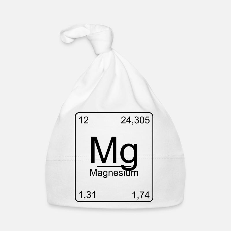 Magnesium, Periodensystem, Chemie, Physik, Element Baby Bio-Mütze