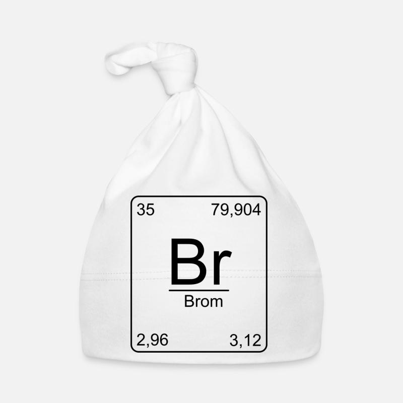 Brom, Periodensystem, Chemie, Physik, Element, Per Baby Bio-Mütze