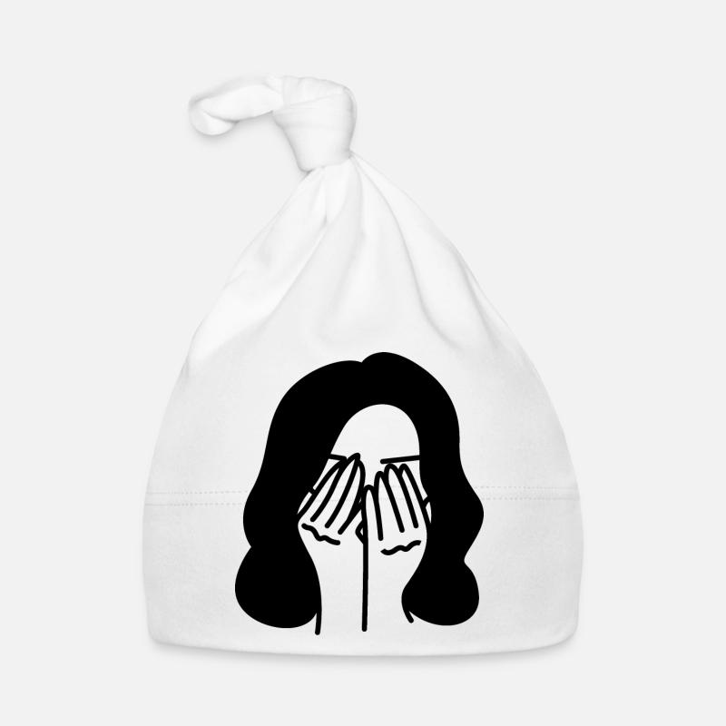 Weinen Baby Bio-Mütze