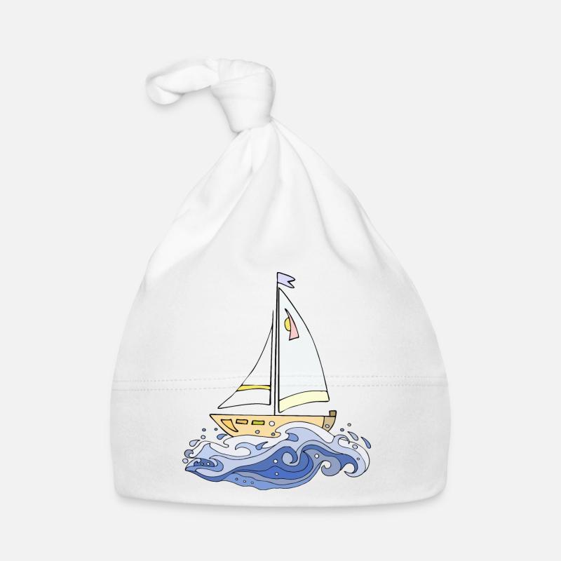 Segelboot Baby Bio-Mütze