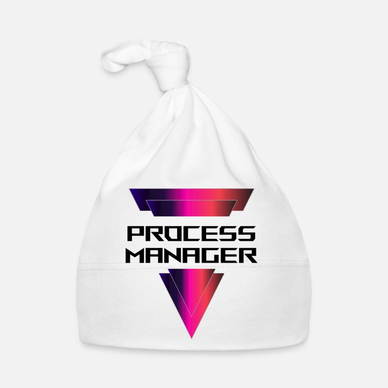 PROCESS Manager - Baby Bio-Mütze - Weiß