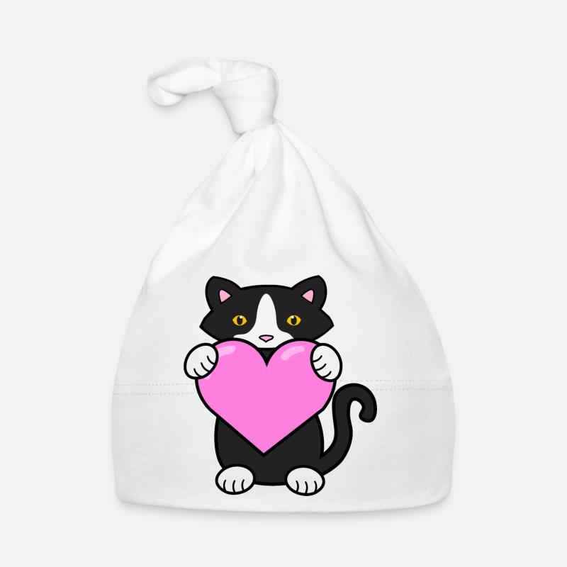 J’adore les chats Bonnet bio Bébé