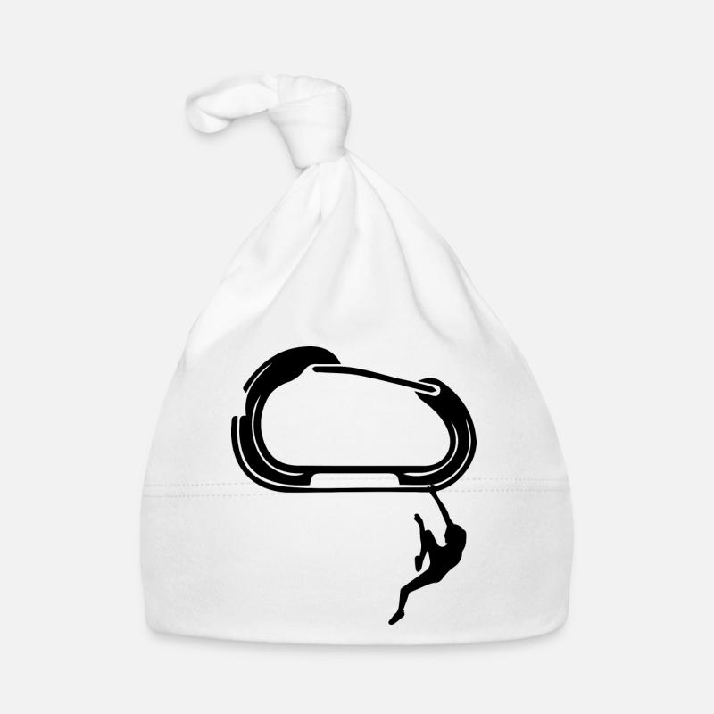 Escalade de bloc - Bonnet bio Bébé - blanc
