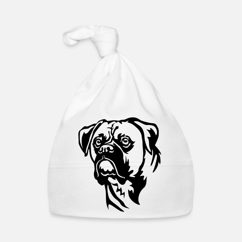Tête de boxeur Bonnet bio Bébé