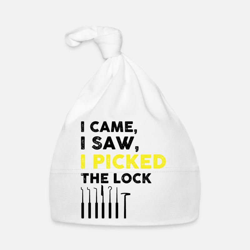 Technicien de verrouillage de serrure Schlossdienst Design Bonnet bio Bébé