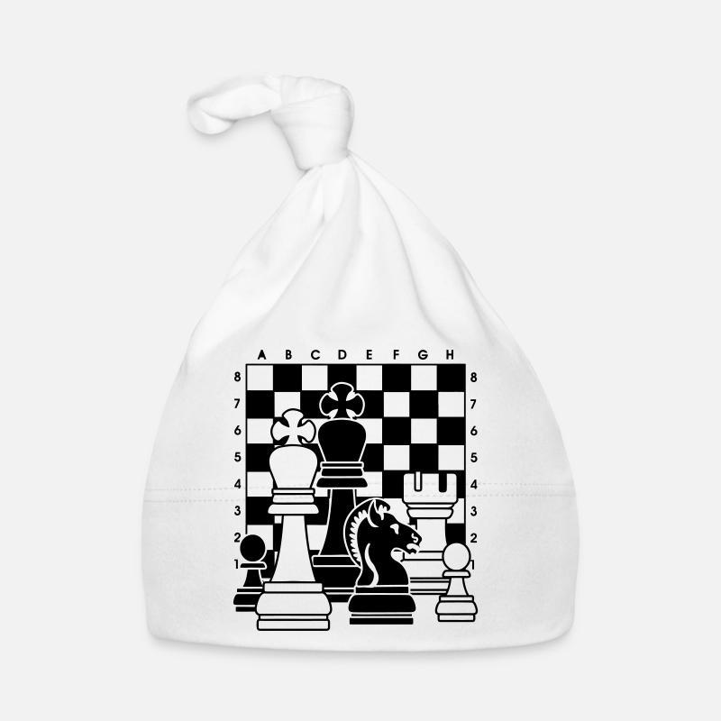 Schach Baby Bio-Mütze