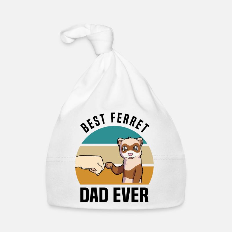 Frettchen Baby Bio-Mütze