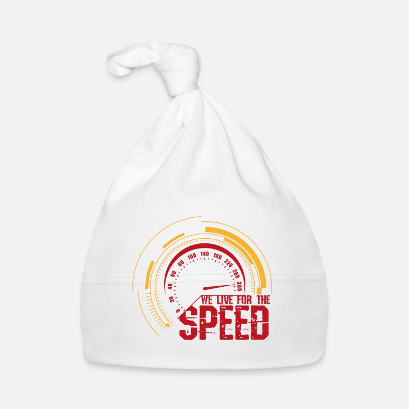 We live for the speed Baby Bio-Mütze