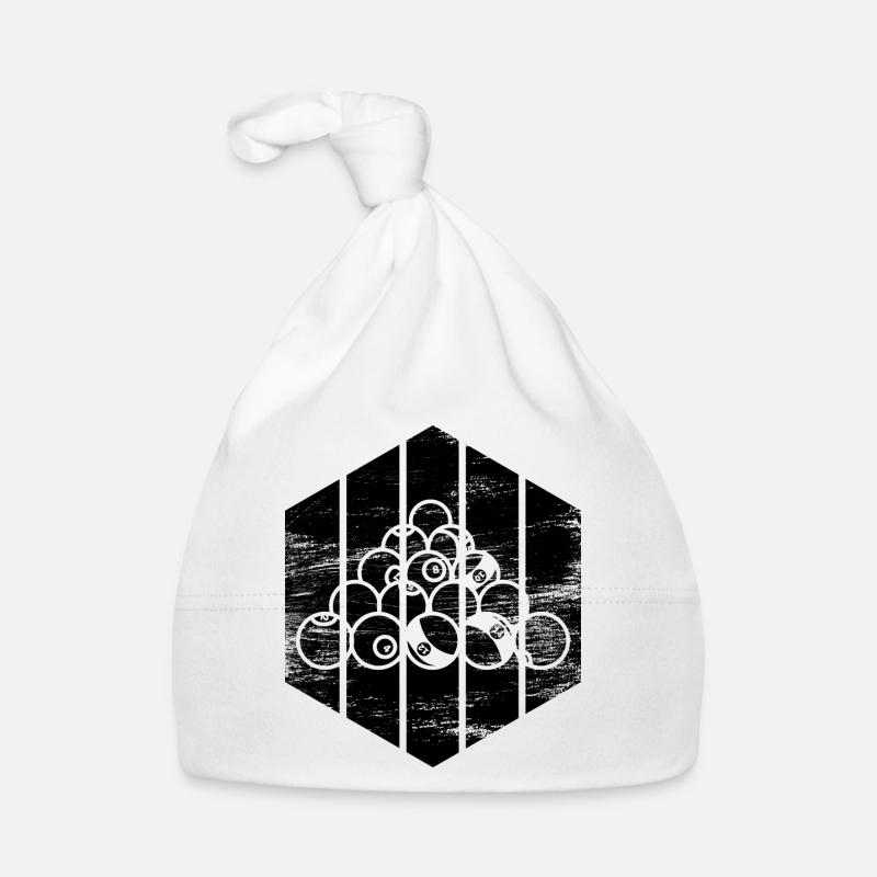 Cool billiards Organic Baby Cap