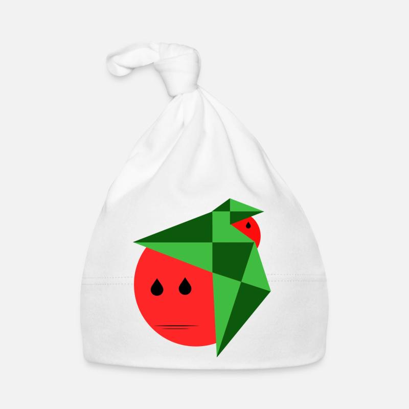 Lustiger Wassermelonenmann Baby Bio-Mütze