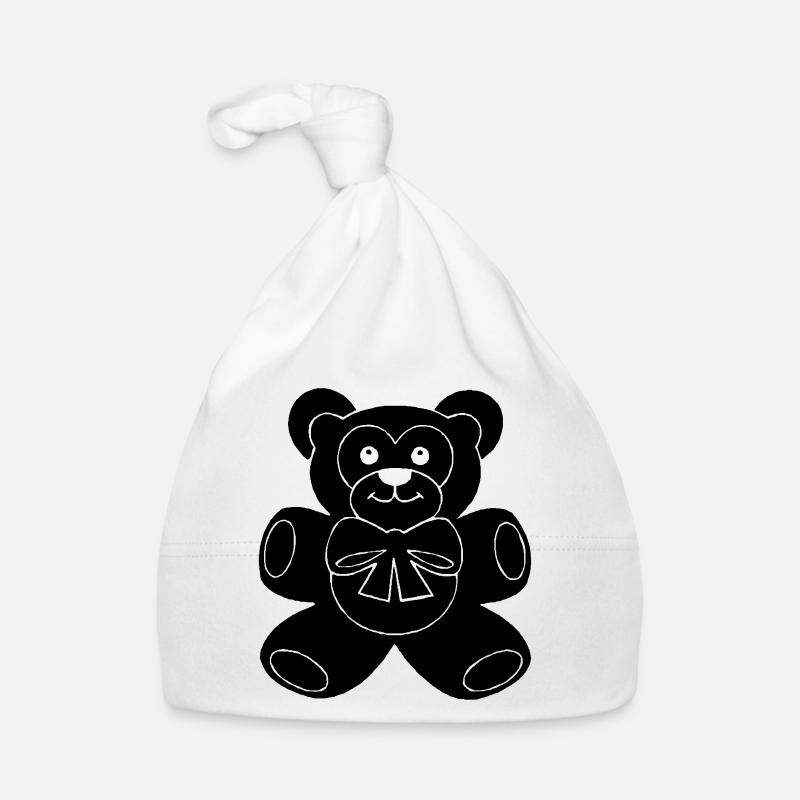 Teddybär Baby Bio-Mütze