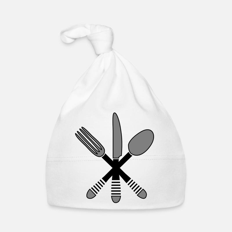 Cuisine couverts 2 Bonnet bio Bébé