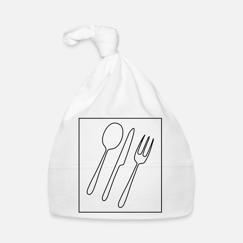 Knife fork Löeffel Organic Baby Cap