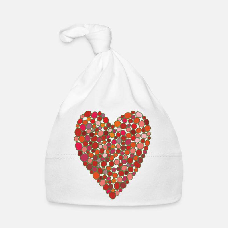 bubble herz Baby Bio-Mütze