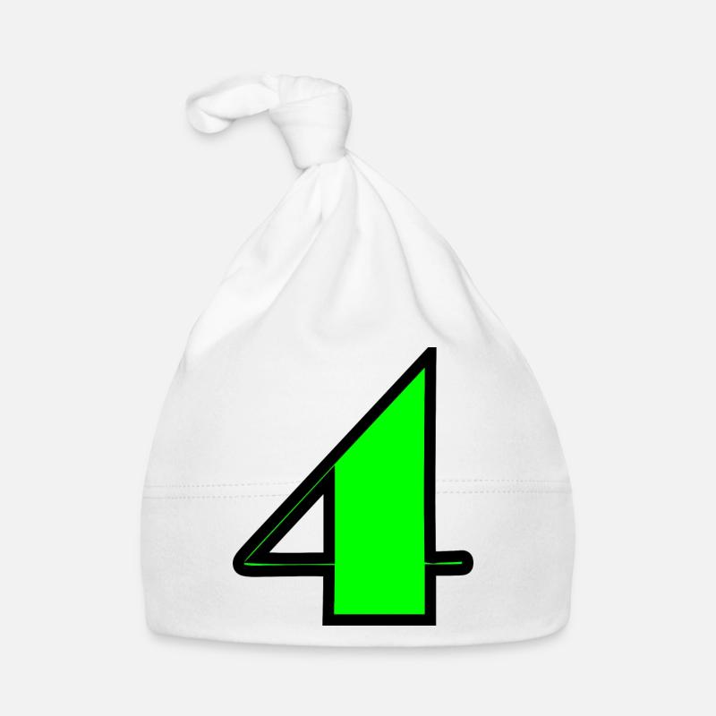 4 ANS,4e ANNIVERSAIRE,ANNIVERSAIRE 4 ANS,4 Bonnet bio Bébé