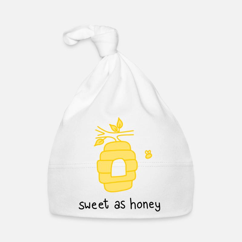 Doux comme du miel Bonnet bio Bébé