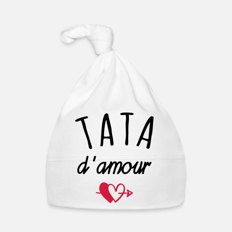 tata d amour / cadeau tata Bonnet bio Bébé