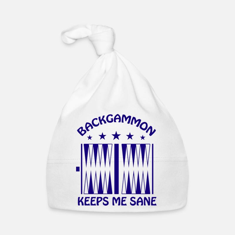 Jeu de société Chess Backgammon Game Night Bonnet bio Bébé