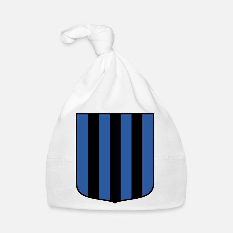 Bleu-noir Bonnet bio Bébé