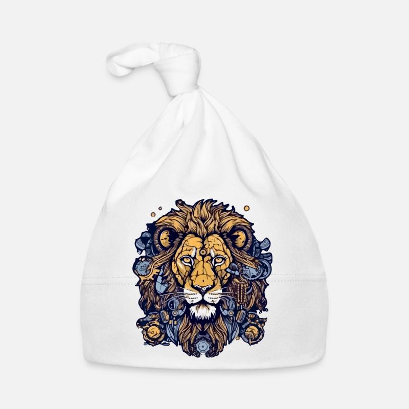 Kitu le lion Bonnet bio Bébé