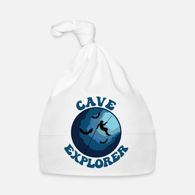 Cave Explorer - Caver Caving Potholing Speleology Organic Baby Cap