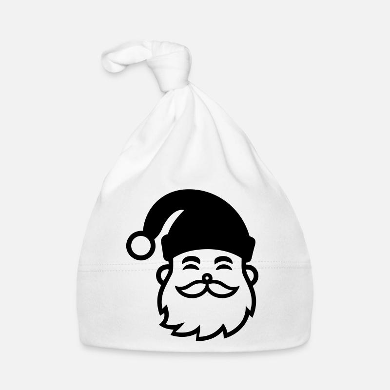 Kleiner Weihnachtsmann Baby Bio-Mütze