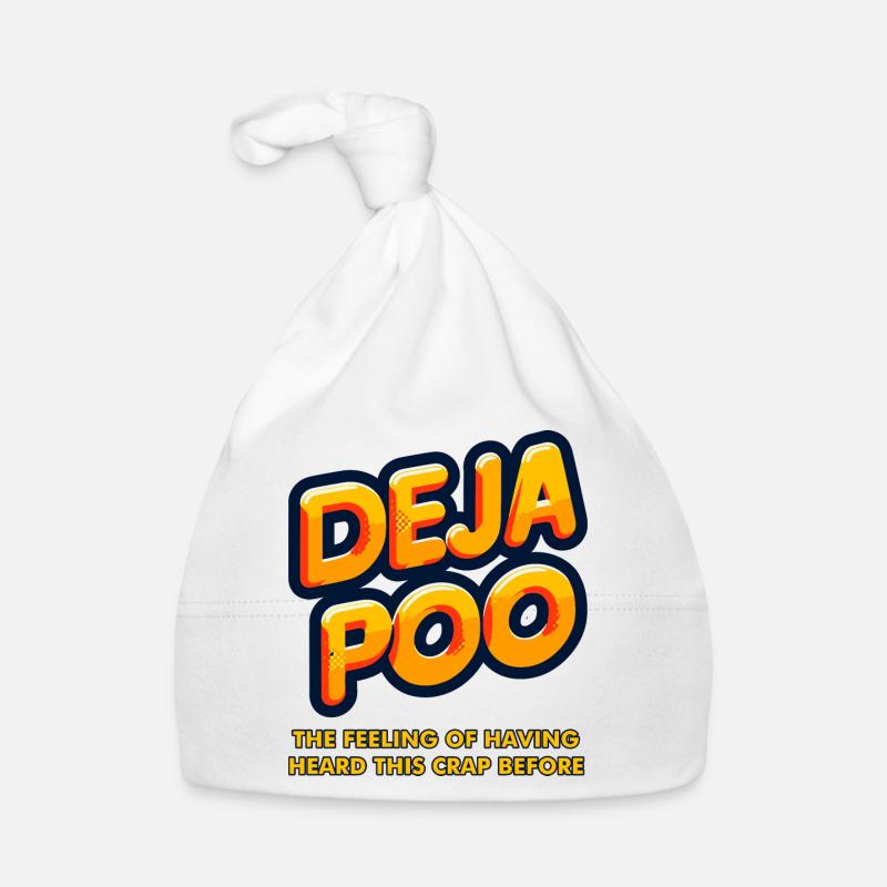 Déjà caca Bonnet bio Bébé