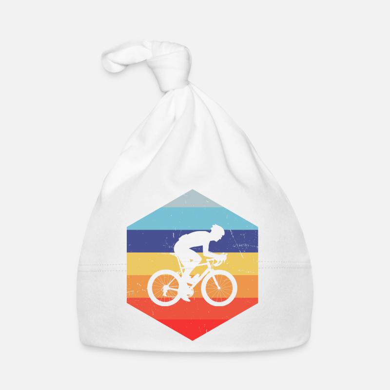 Vélo de route Vélo de route Vélo de route Vélo de route - Bonnet bio Bébé - blanc