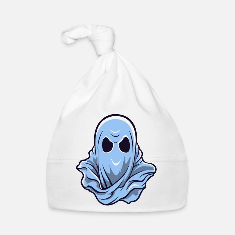 Gespenst Logo Baby Bio-Mütze