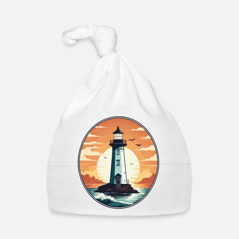 Lighthouse Organic Baby Cap