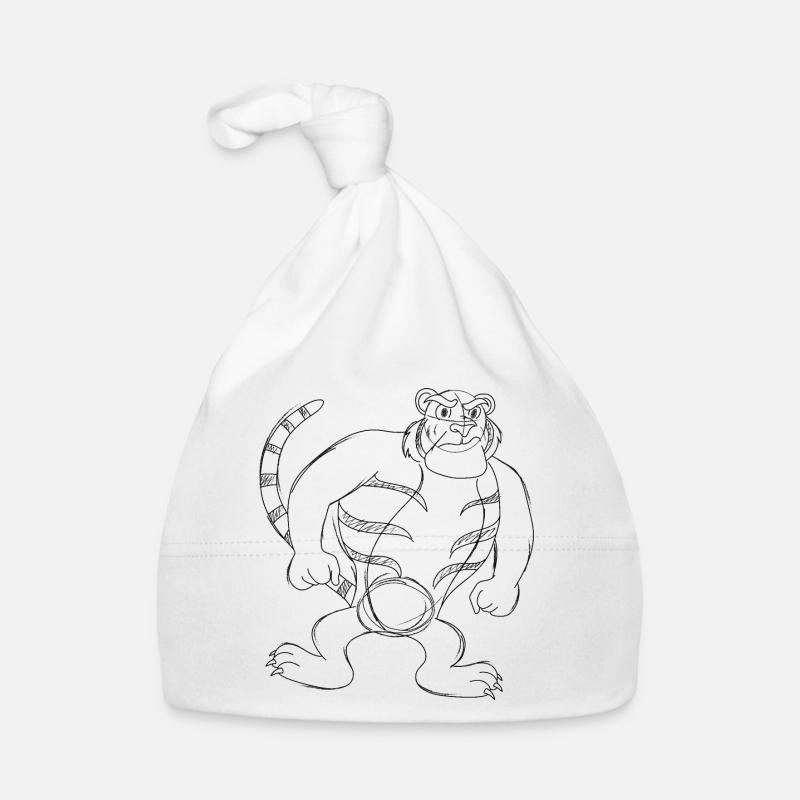 Tigre Bonnet bio Bébé