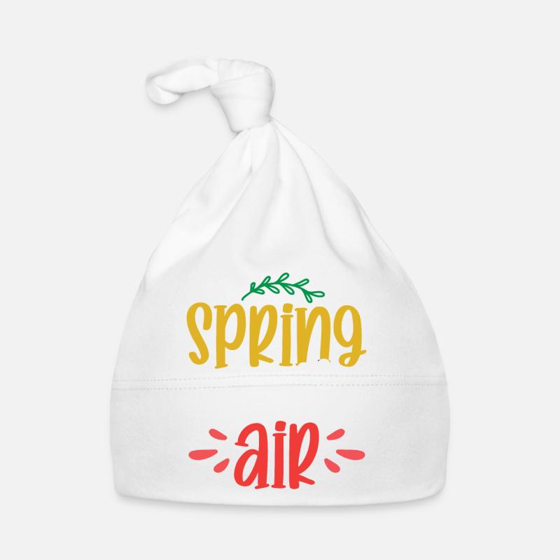 Der Frühling liegt in der Luft Baby Bio-Mütze