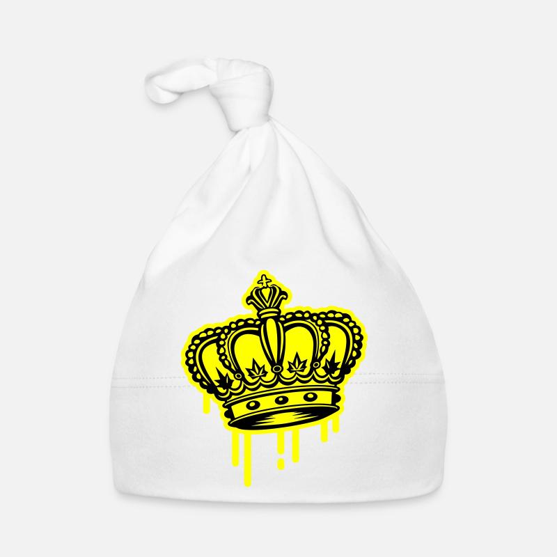 Krone König Symbol Baby Bio-Mütze
