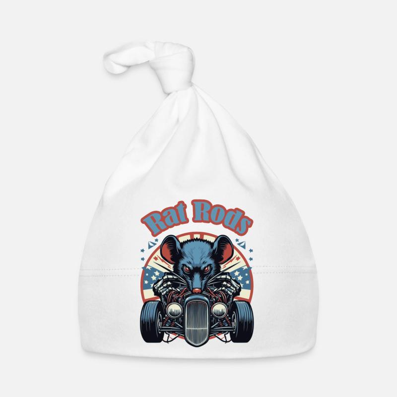 Ratsking Ratlook Shirt – Rustic Custom Style Organic Baby Cap