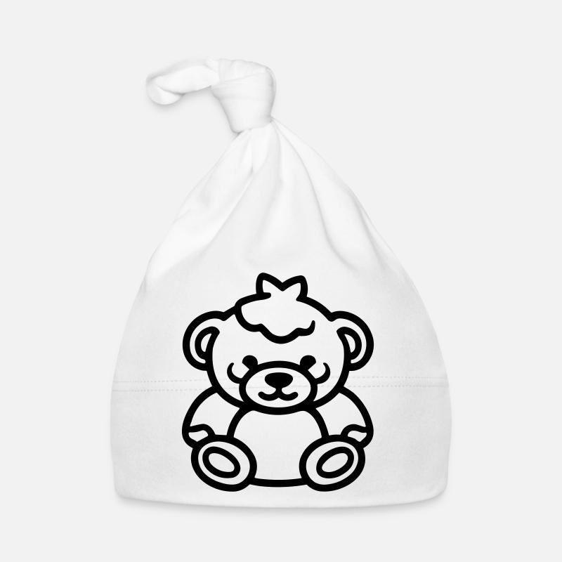 Teddybär Baby Bio-Mütze