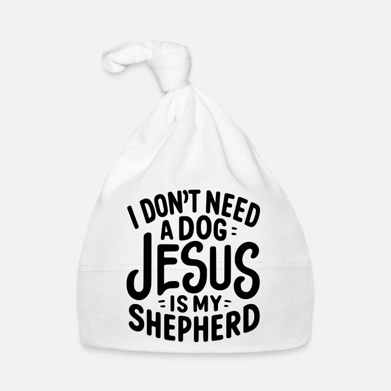 Jésus est mon Berger Bonnet bio Bébé
