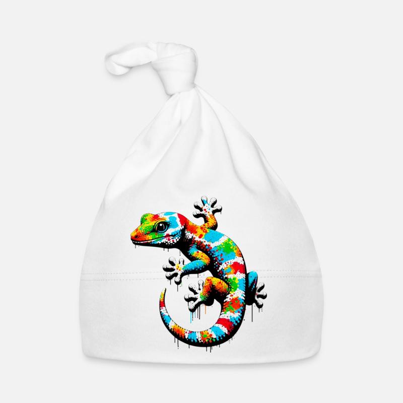 Gecko Baby Bio-Mütze