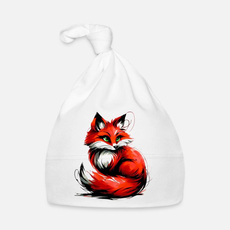 Fox Organic Baby Cap