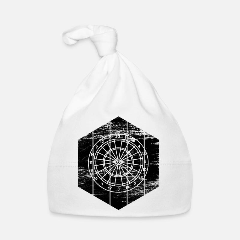 Dartboard Organic Baby Cap