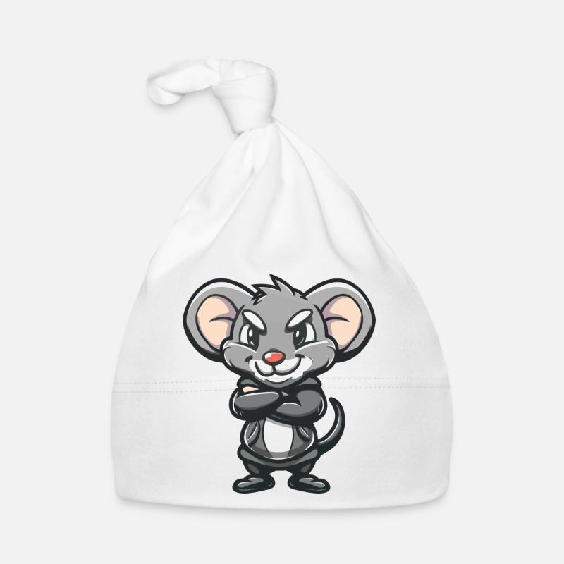 mouse Organic Baby Cap