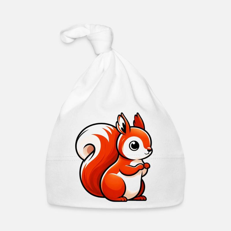 Écureuil Bonnet bio Bébé