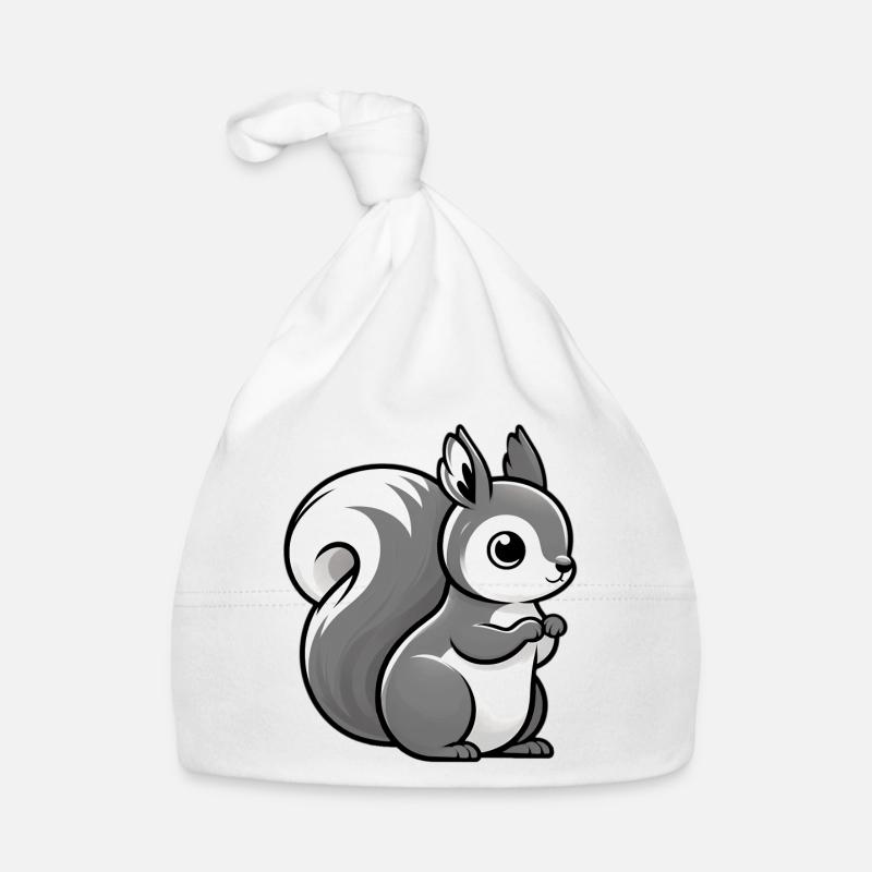 Écureuil Bonnet bio Bébé