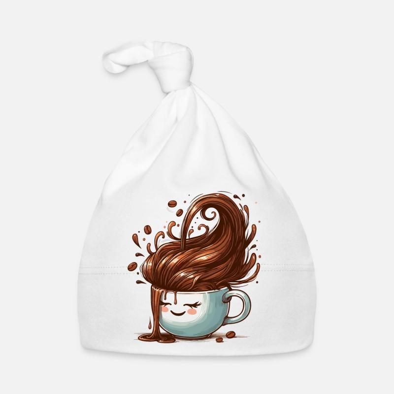Gute Laune Kaffee Tasse Geschenk Baby Bio-Mütze