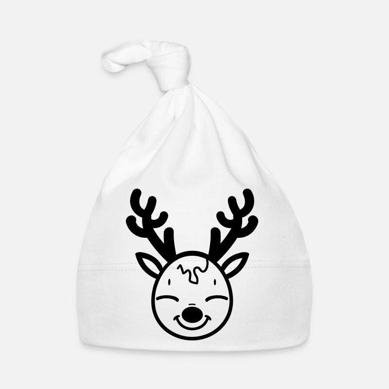renne de noel Bonnet bio Bébé
