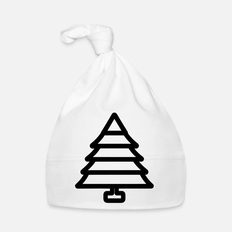 Weihnachtsbaum Baby Bio-Mütze