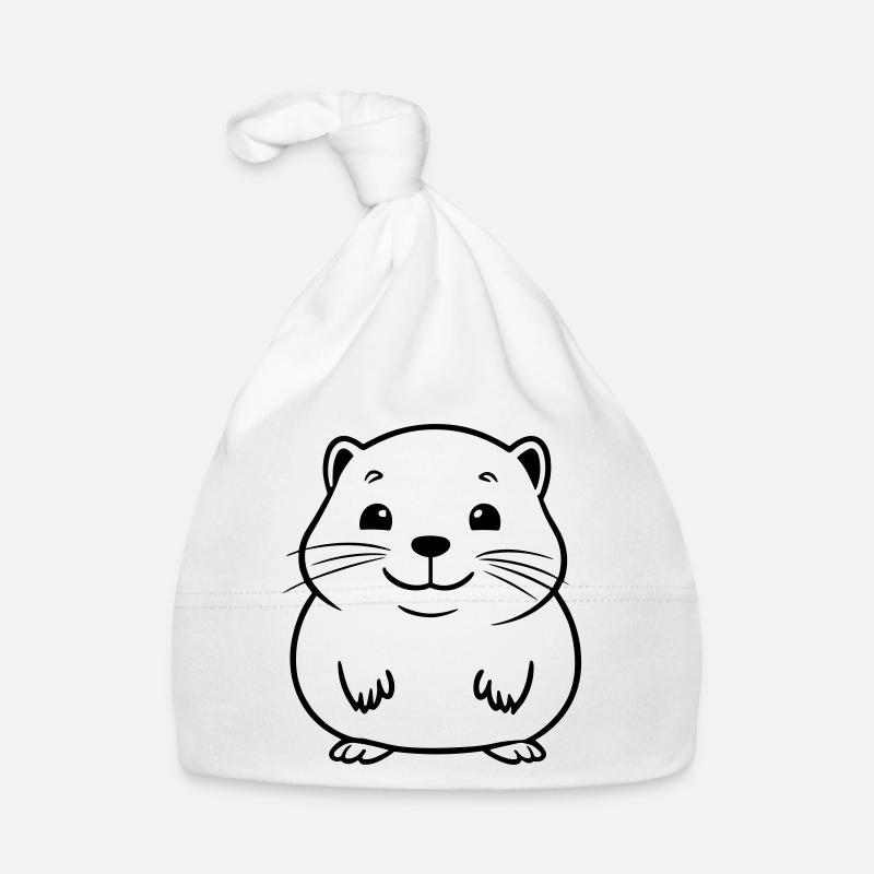 Murmeltier Baby Bio-Mütze
